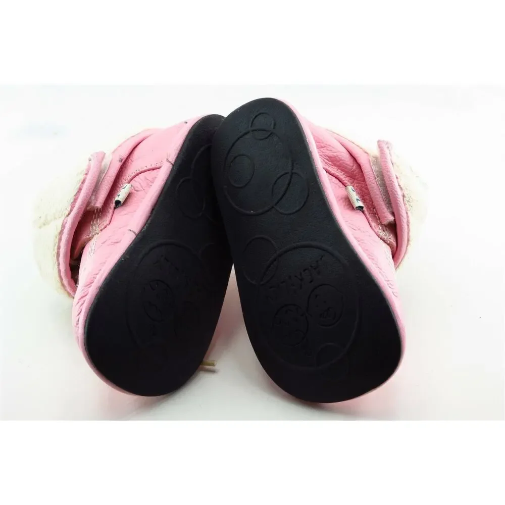 Jack & Lily Toddler Girls 11 Medium Pink‎ Warm Boots Leather